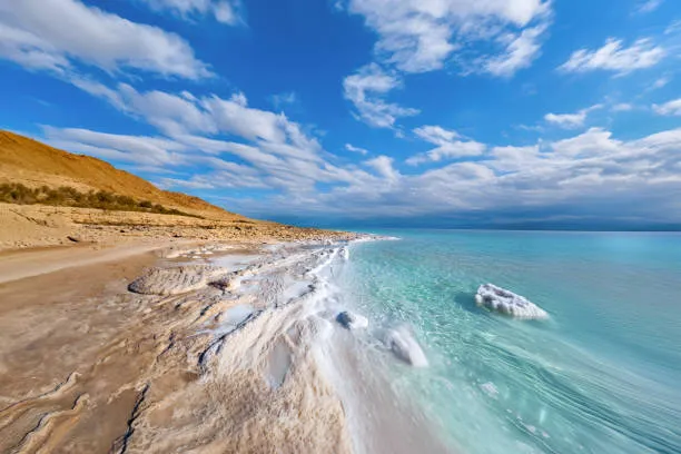 the Dead Sea on 
